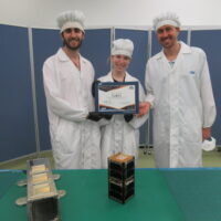 1.1年の短期間で打上げを実現