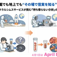 月面から｢持ち帰らない分析｣実現へ
